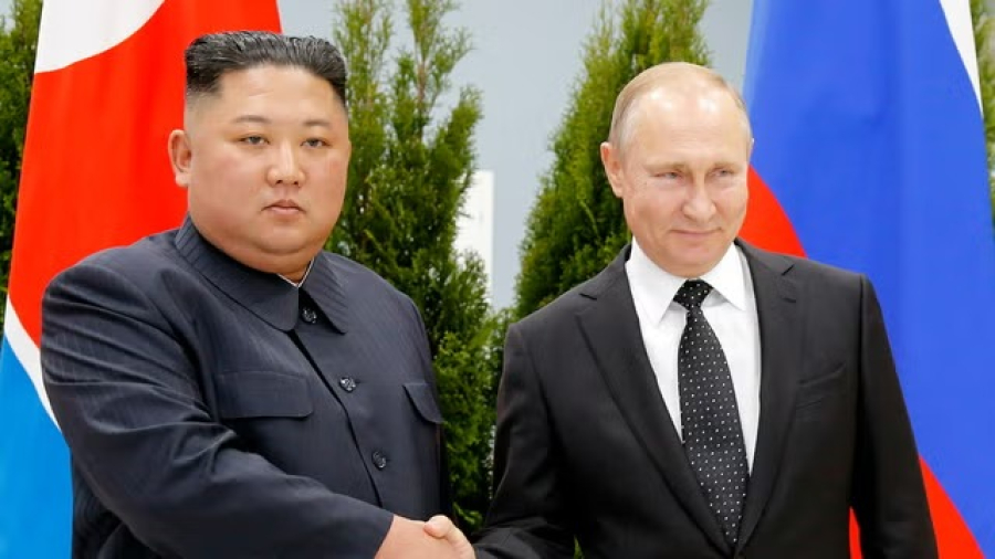 Putin, Kim Jong Un gift each other rifles after high-profile summit