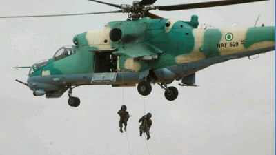 Air Force intensify air operations against Boko Haram.