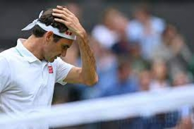 Roger Federer was stunned by Hubert Hurkacz in the quarter-finals.