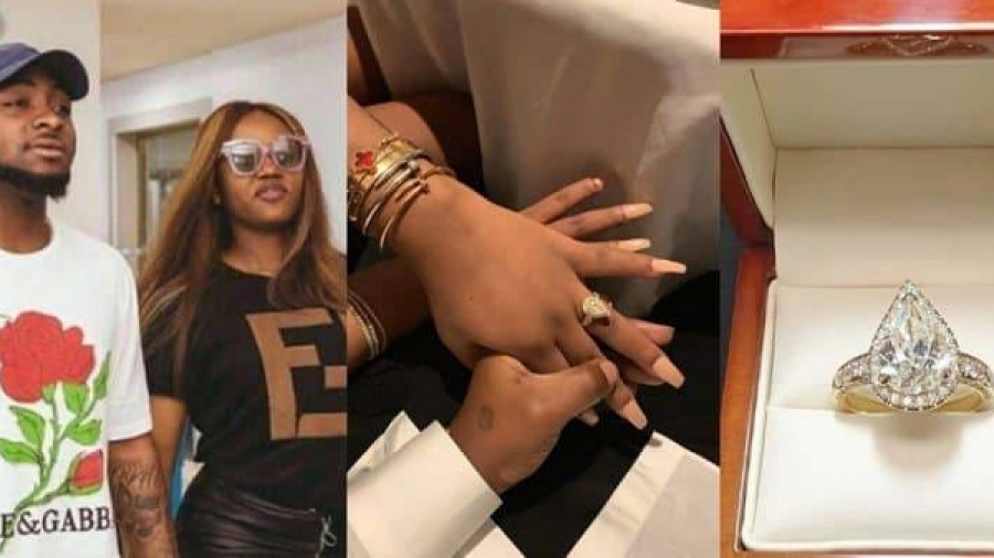 CONFIRMED: Davido's Fiancee Chioma Very Pregnant... Proposes To Her With A  2 Million Dollar Engagement Ring - VIDEOS | General Entertainment |  Peacefmonline.com
