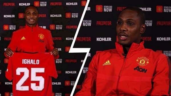 I took a pay cut to play for Manchester united, Odion Ighalo reveals