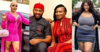 Uche Ogbodo Exposes Yul Edochie, Claims He Has Been Dating Colleague, Judy Austin For 6 Years